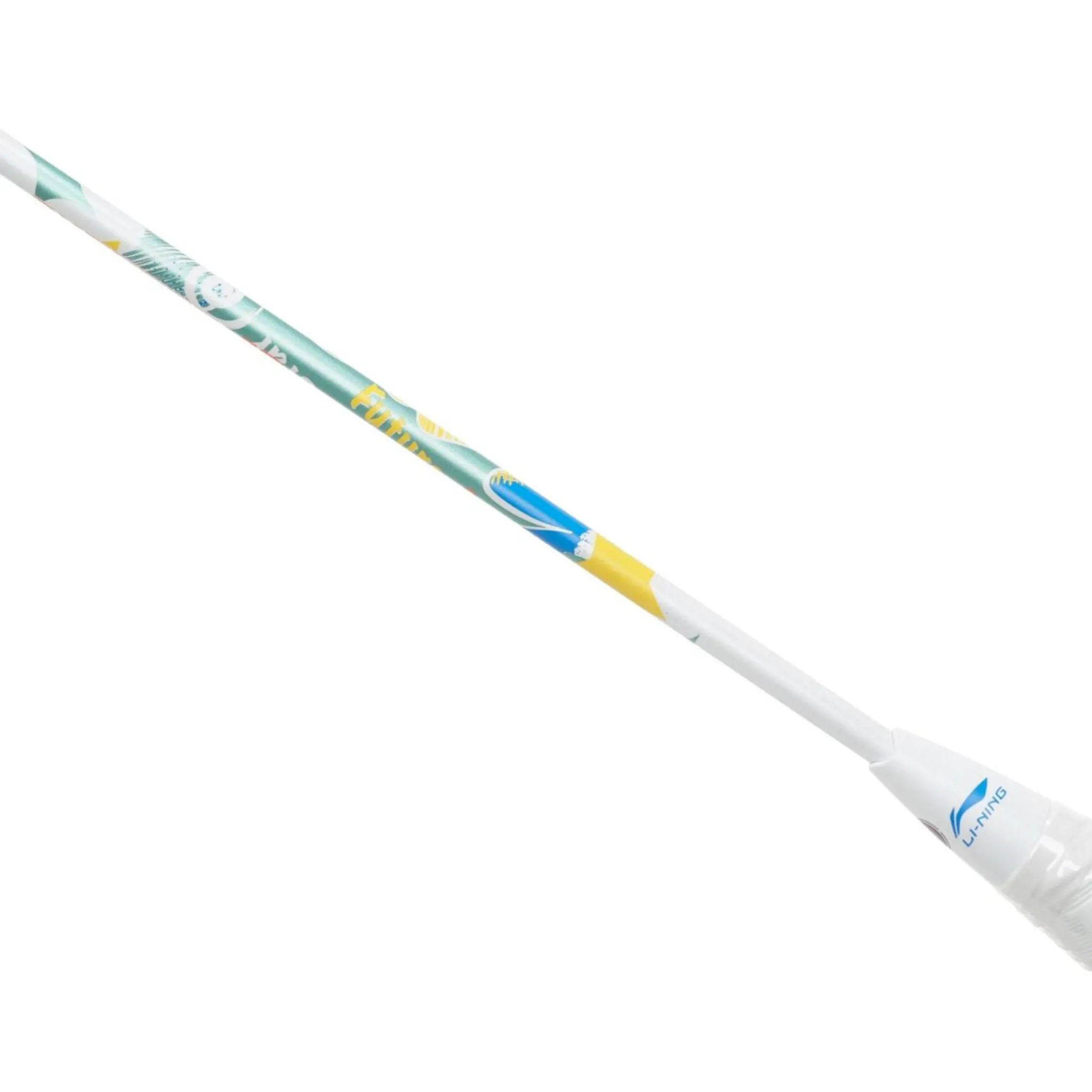 Li Ning Axforce Junior Strung Badminton Racket [White] AYPS087-2