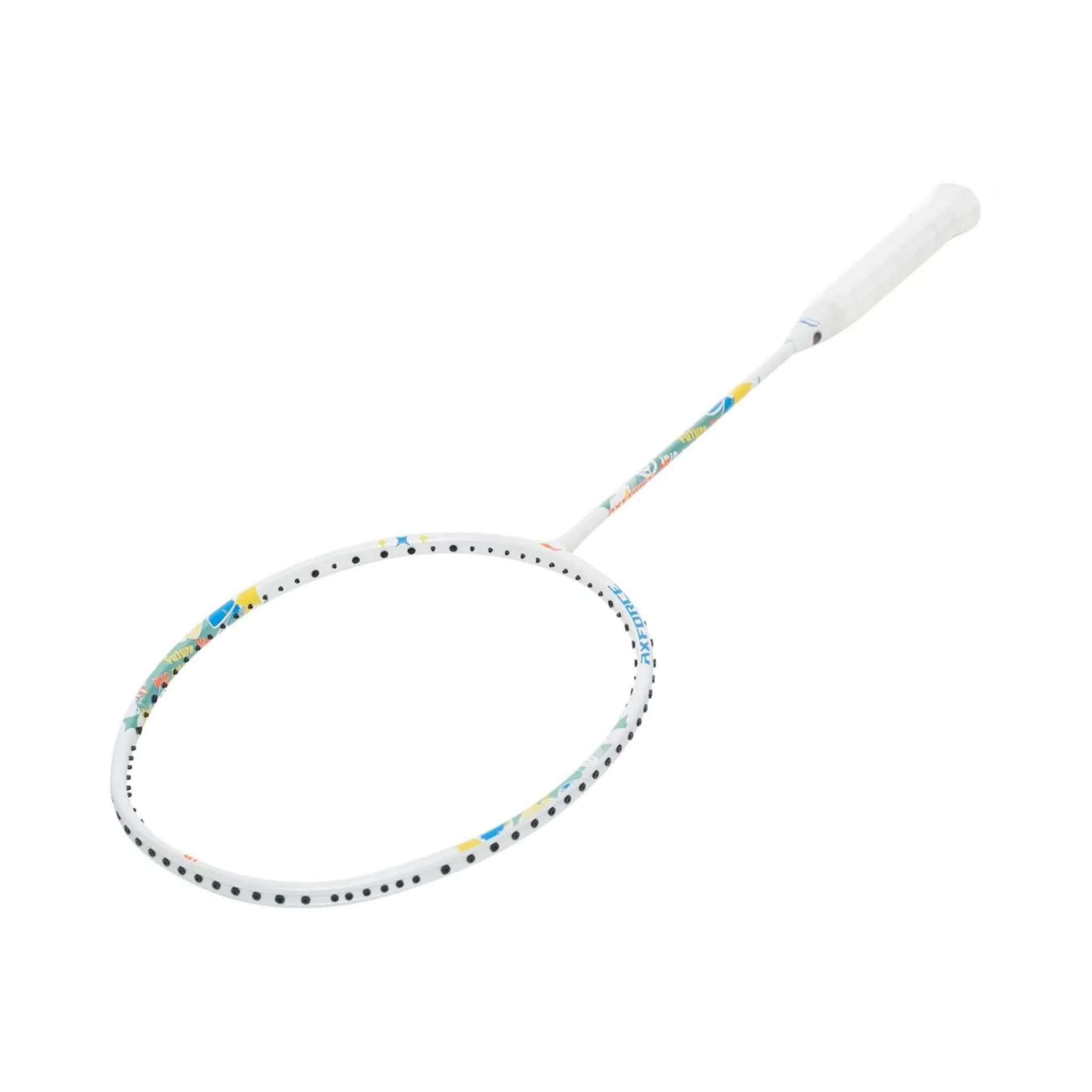 Li Ning Axforce Junior Strung Badminton Racket [White] AYPS087-2