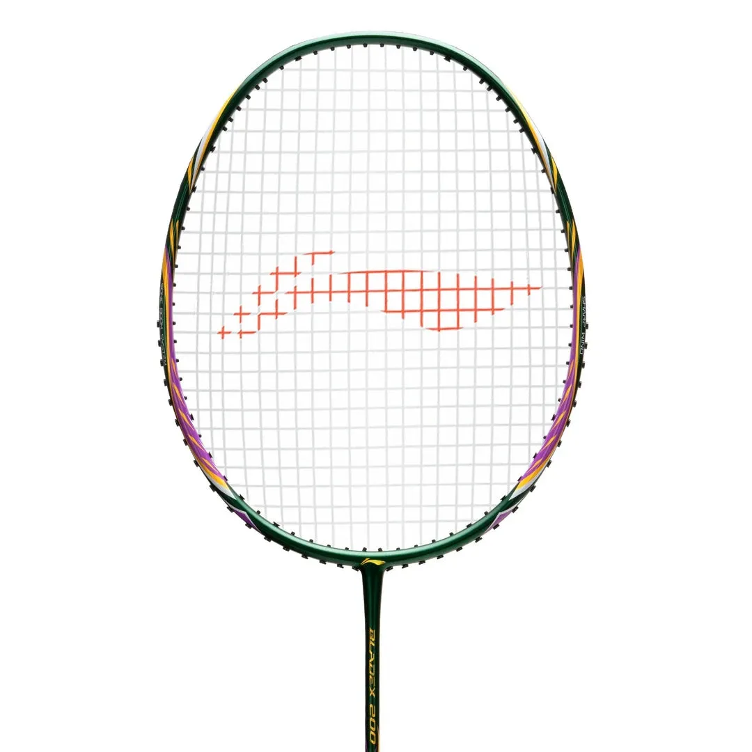 Li Ning Blade X 200 Emerald Gold (83 grams) Badminton Racquet