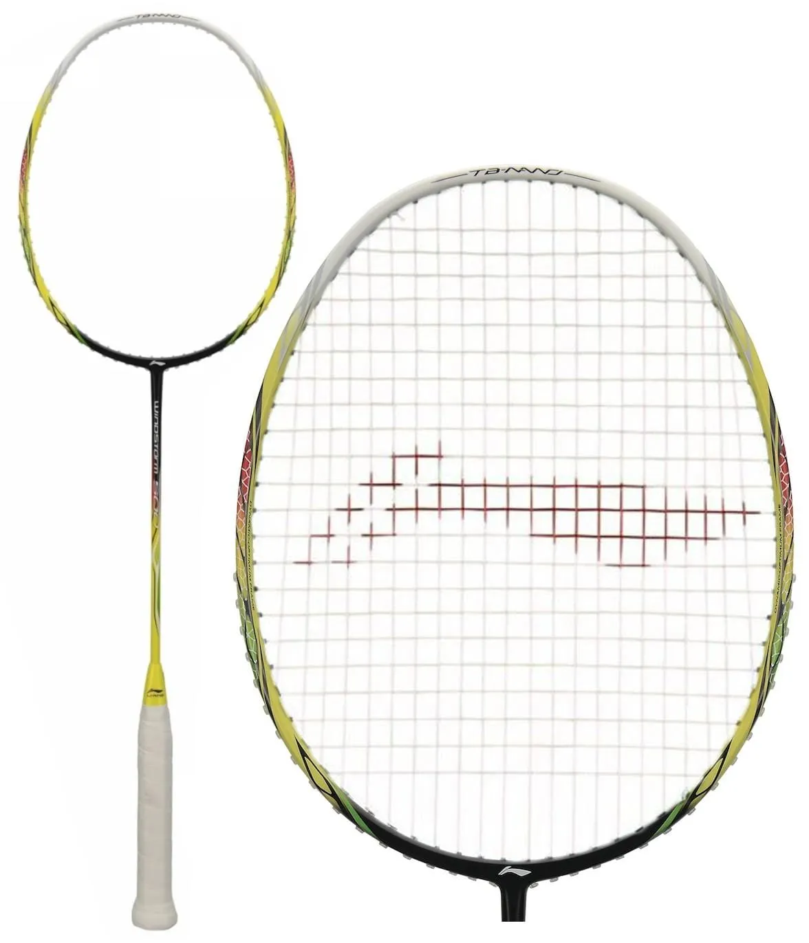 Li-Ning Windstorm 500 Badminton Racket - Yellow / Black