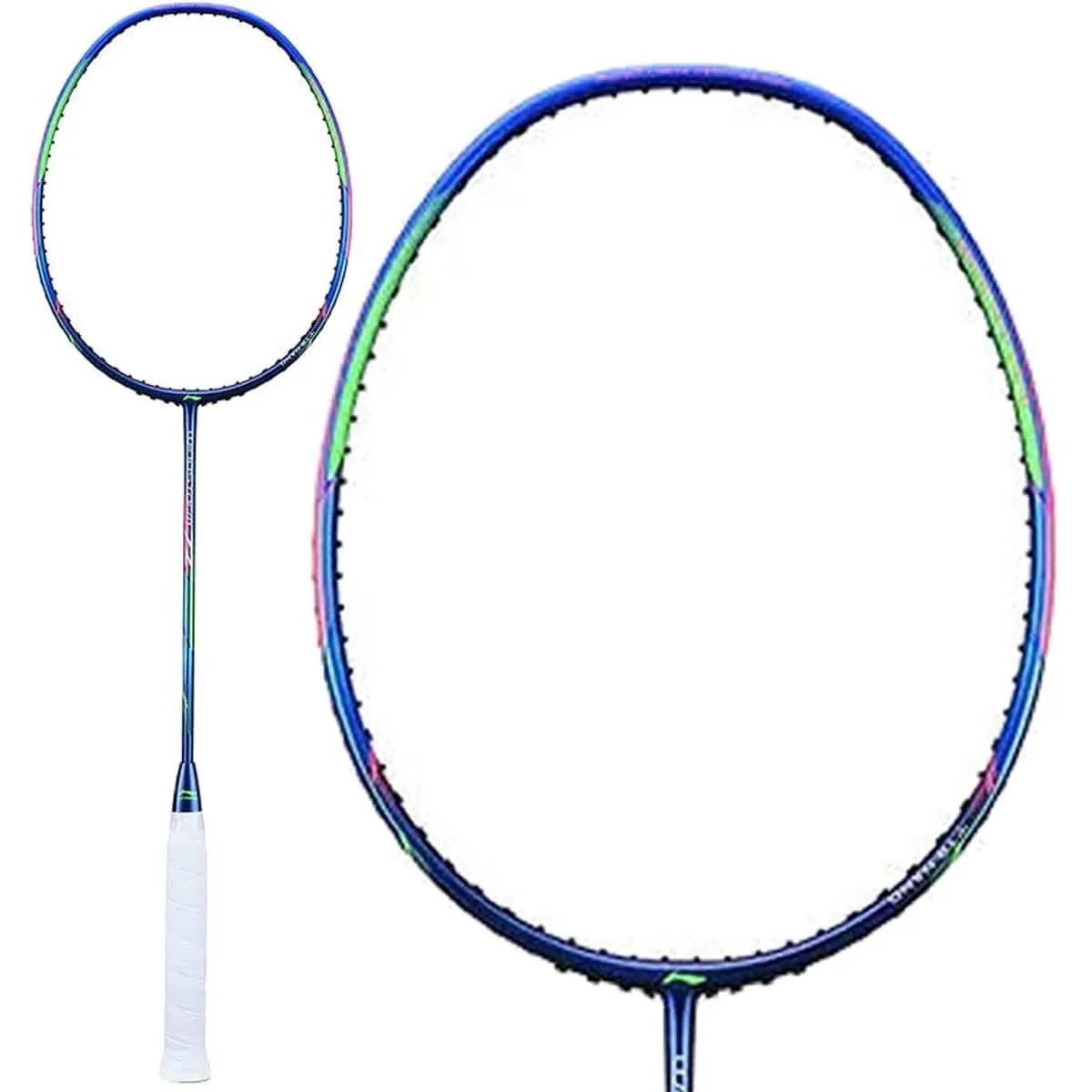 Li-Ning Windstorm 72 6U Badminton Racket - Dark Blue (Unstrung)
