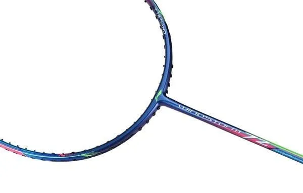 Li-Ning Windstorm 72 6U Badminton Racket - Dark Blue (Unstrung)