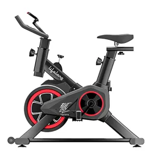 Lifelong LLESB99 Exercise Spin Fitness Bike with 6kg Flywheel|Adjustable Resistance|LCD Monitor & Heart Rate Sensor for Fitness at Home|Spin Bike, Fitness Bike, Exercise Bike for Home Use|Max User Weight: 100kg (1 Year Warranty)