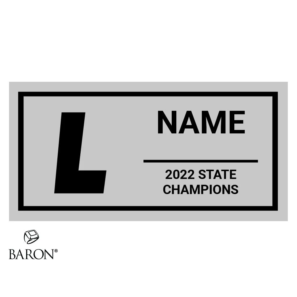 Longmeadow High School Lacrosse 2022 Championship Ring Box