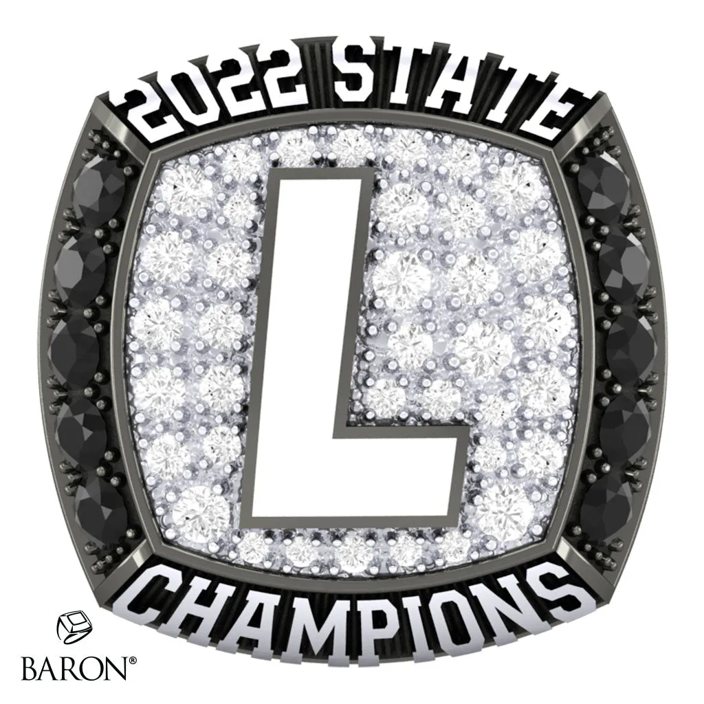 Longmeadow High School Lacrosse 2022 Championship Ring - Design 2.7