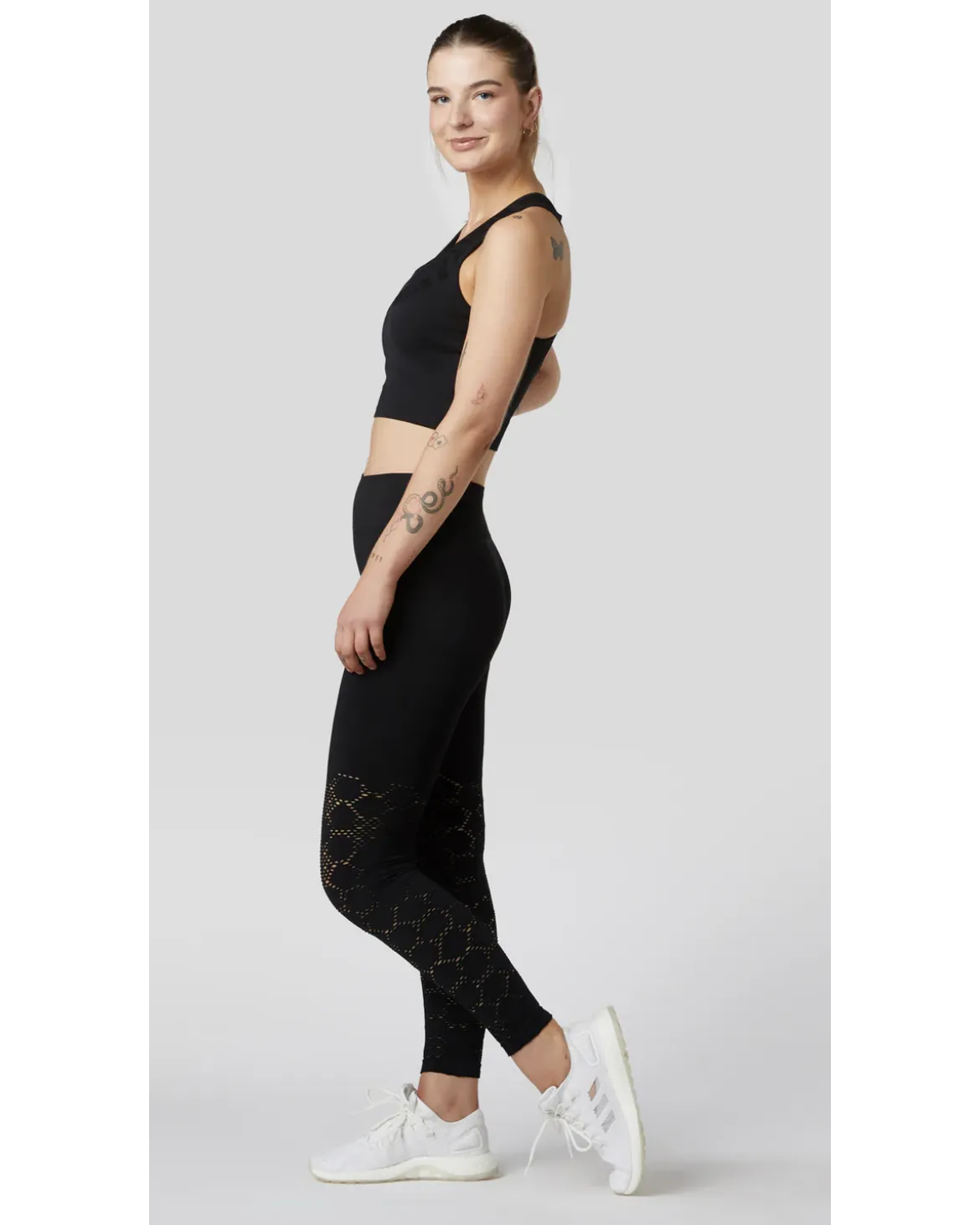 L'urv Cosmos Seamless Midi - Black
