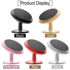 Magnetic Phone Holder GPS Universal Mobile Phone Mount Air Vent Car Holder Black