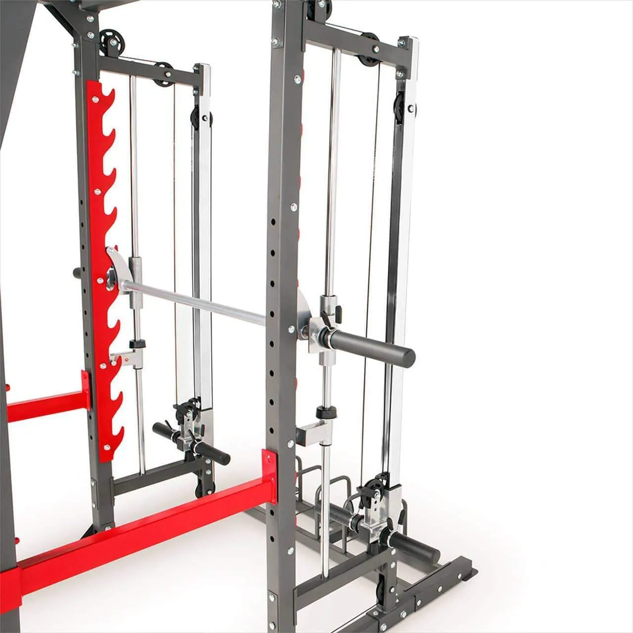 MARCY MULTI FUNCTIONAL TRAINER POWER CAGE RACK & SMITH MACHINE CABLE CROSS OVER GYM ALL IN ONE