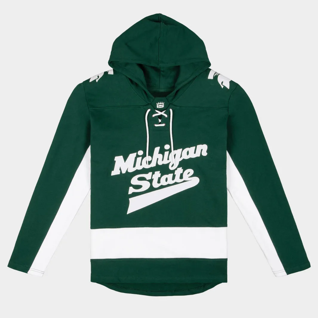 Michigan State Spartans Hockey Rinkside Hoodie