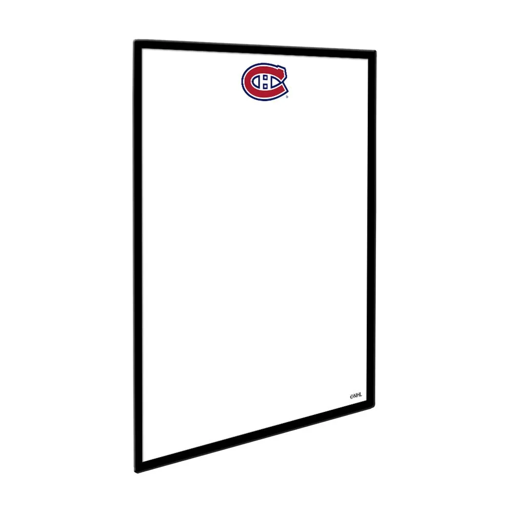 Montreal Canadiens: Framed Dry Erase Board