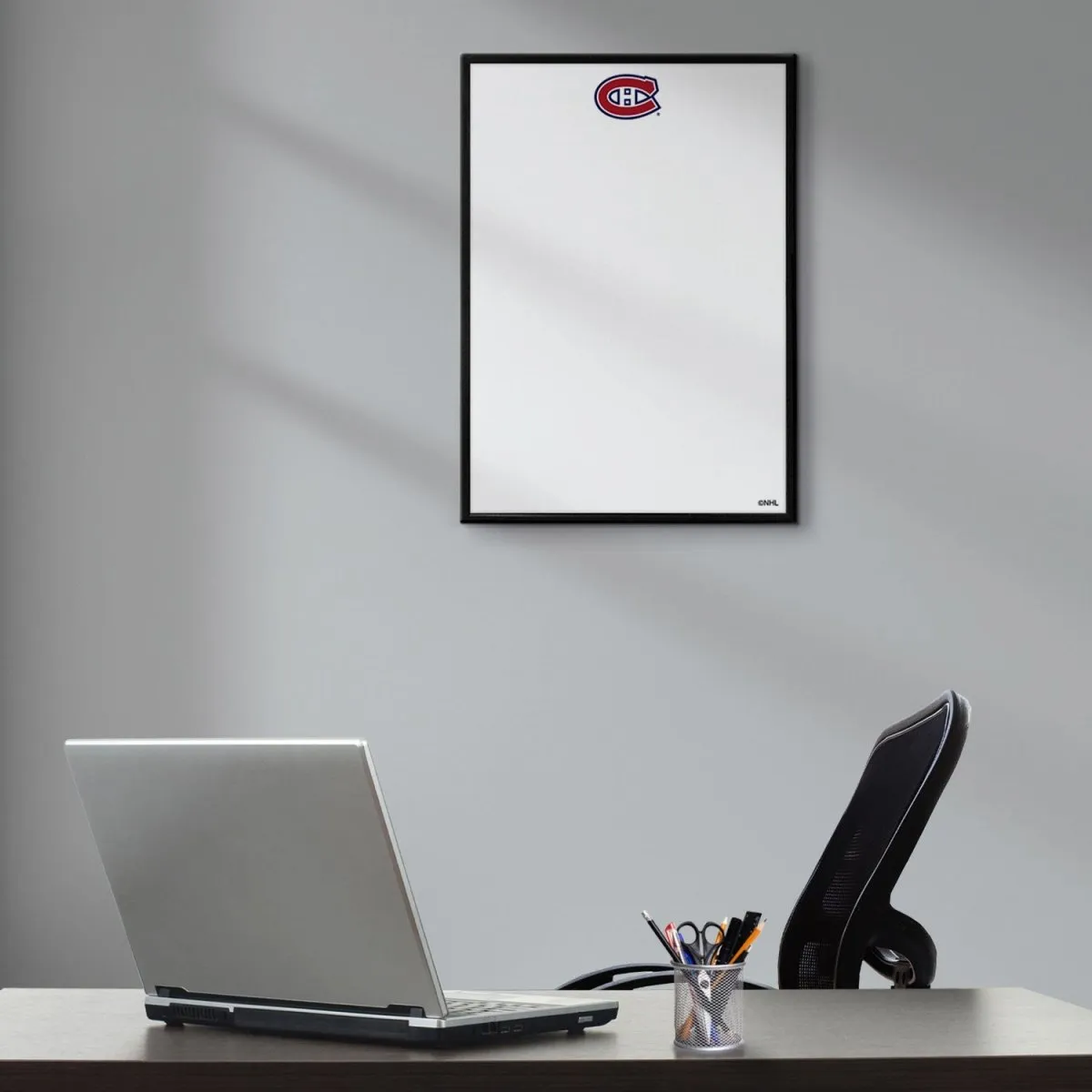 Montreal Canadiens: Framed Dry Erase Board