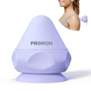 Mountable Spiky Massage Ball, Spike Ball with Suction Cup - Purple/Blue/Grey/Green