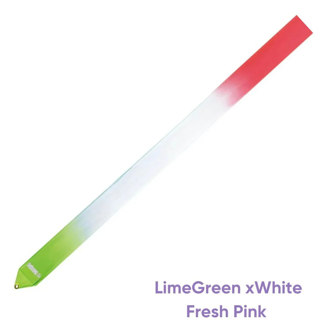 Multi-Color Gymnastics Ribbons HIGH PITCH GRADATION