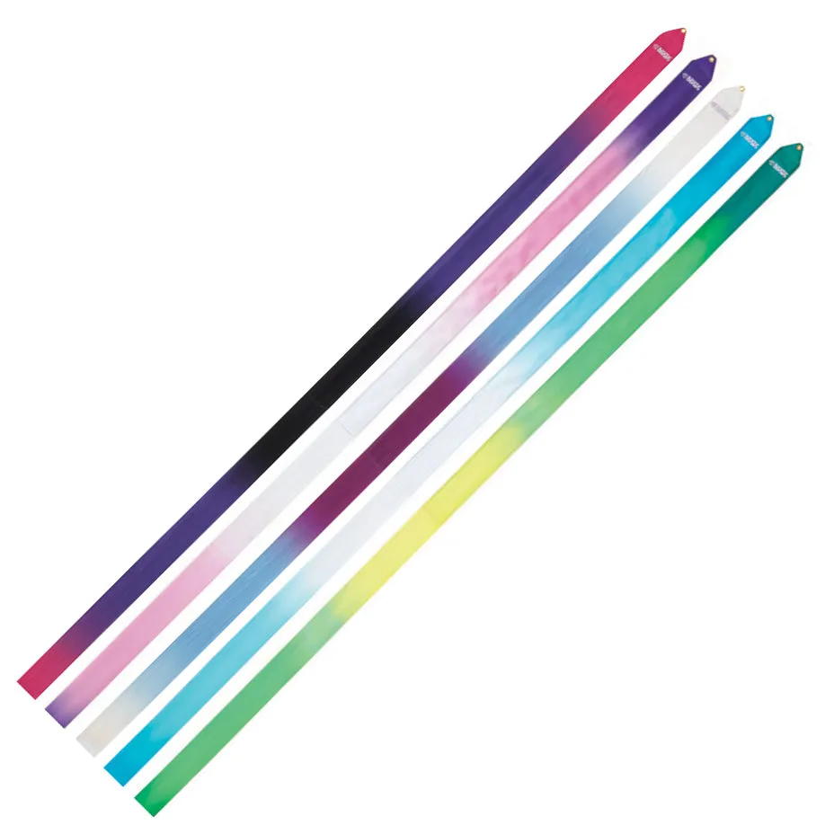 Multi-Color Gymnastics Ribbons HIGH PITCH GRADATION