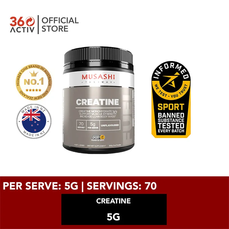Musashi Creatine (Micronized) 350g