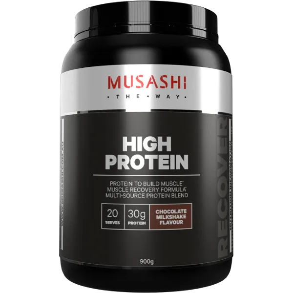 Musashi High Protein Powder - Chocolate Milkshake Flavour
