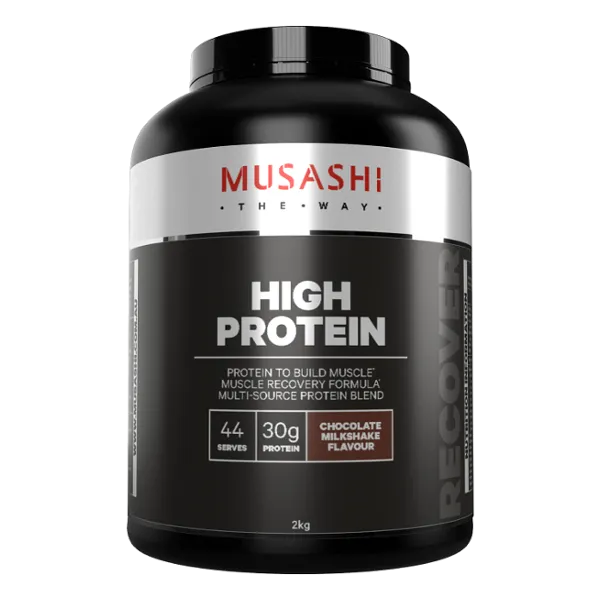 Musashi High Protein Powder - Chocolate Milkshake Flavour