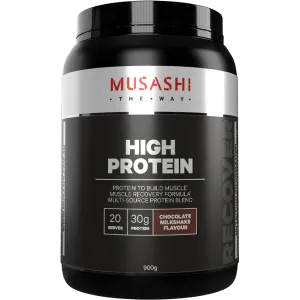 Musashi High Protein Powder - Chocolate Milkshake Flavour