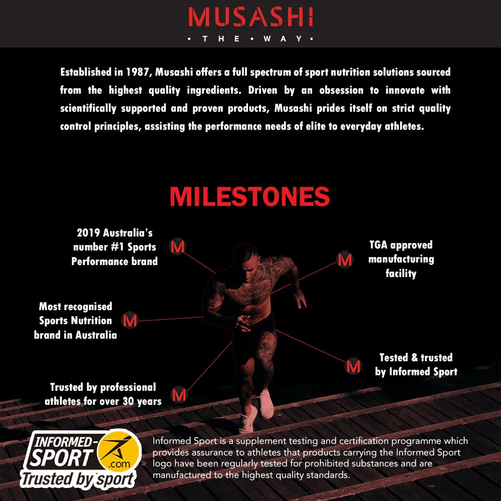 Musashi High Protein Powder Vanilla (900g)
