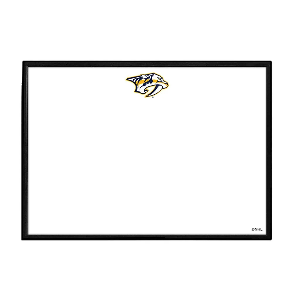 Nashville Predators: Framed Dry Erase Board