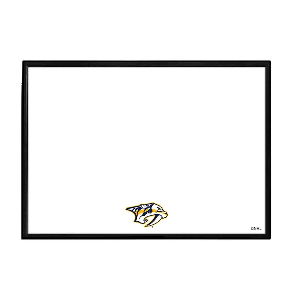 Nashville Predators: Framed Dry Erase Board