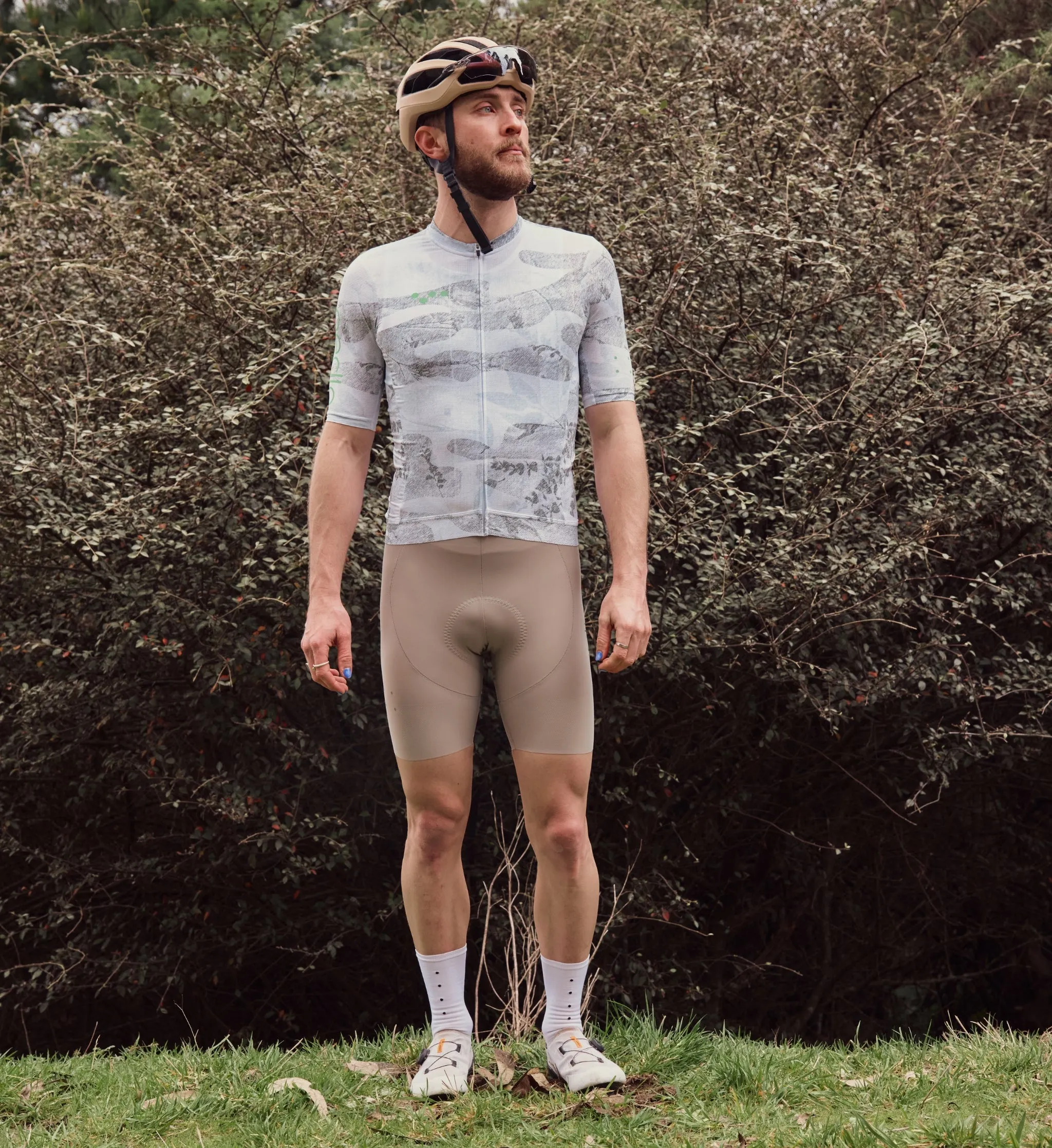 NatureCAMO / Men's Training Jersey - Sketch White