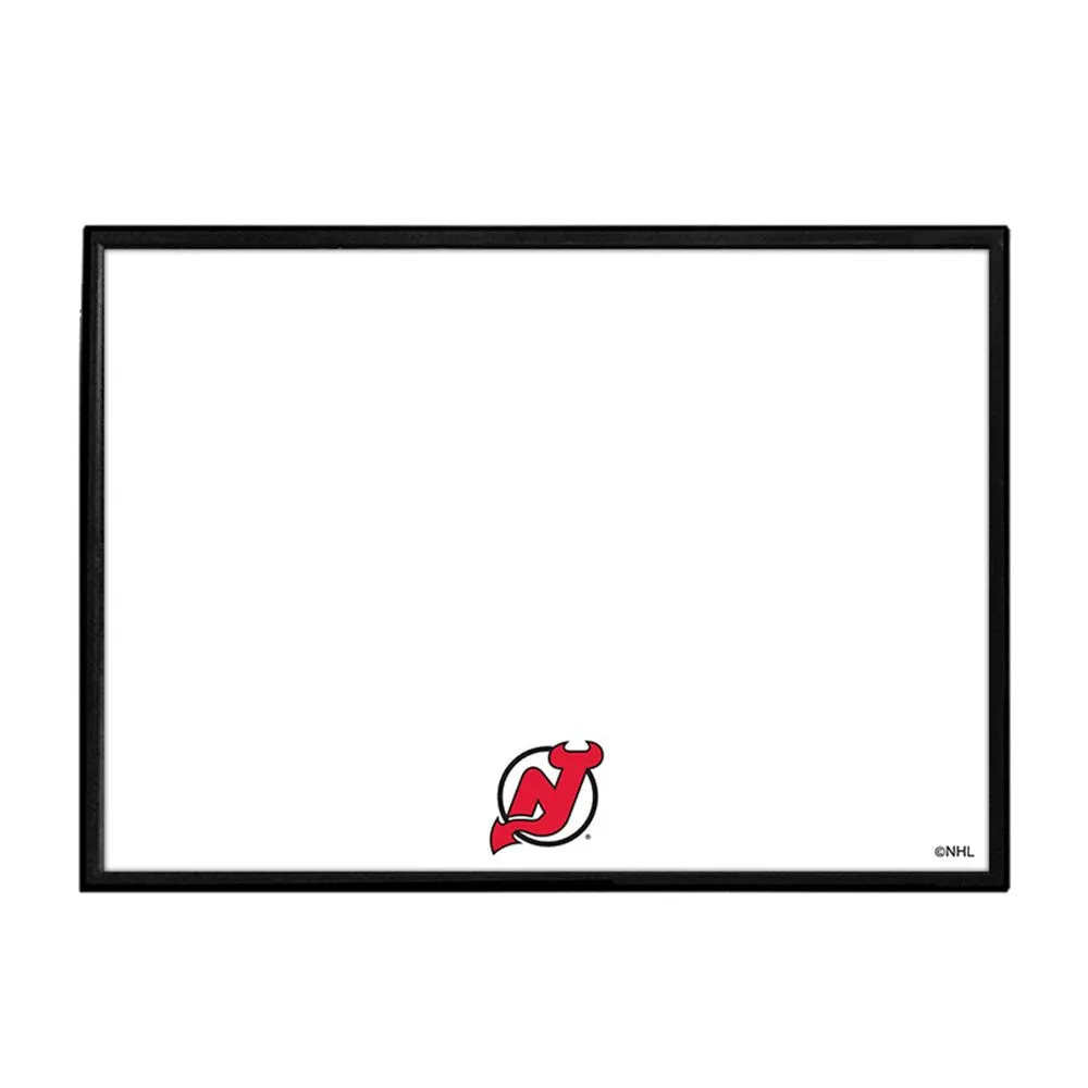 New Jersey Devils: Framed Dry Erase Board