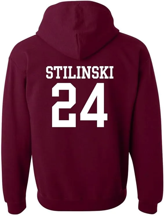 NEW Retails $50 Mars NY Women's Men's Teen Wolf Beacon Hills Lacrosse Stilinski 24 Hoodie Sz L