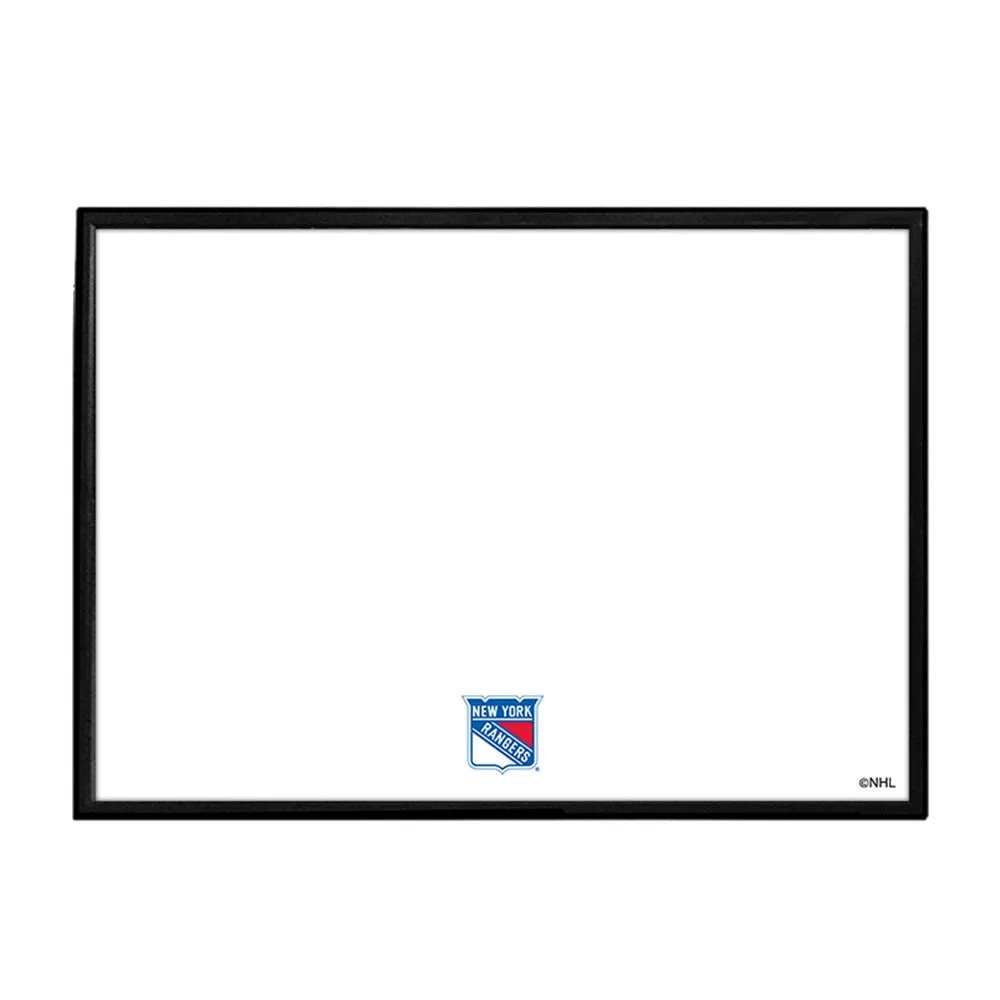 New York Rangers: Framed Dry Erase Board