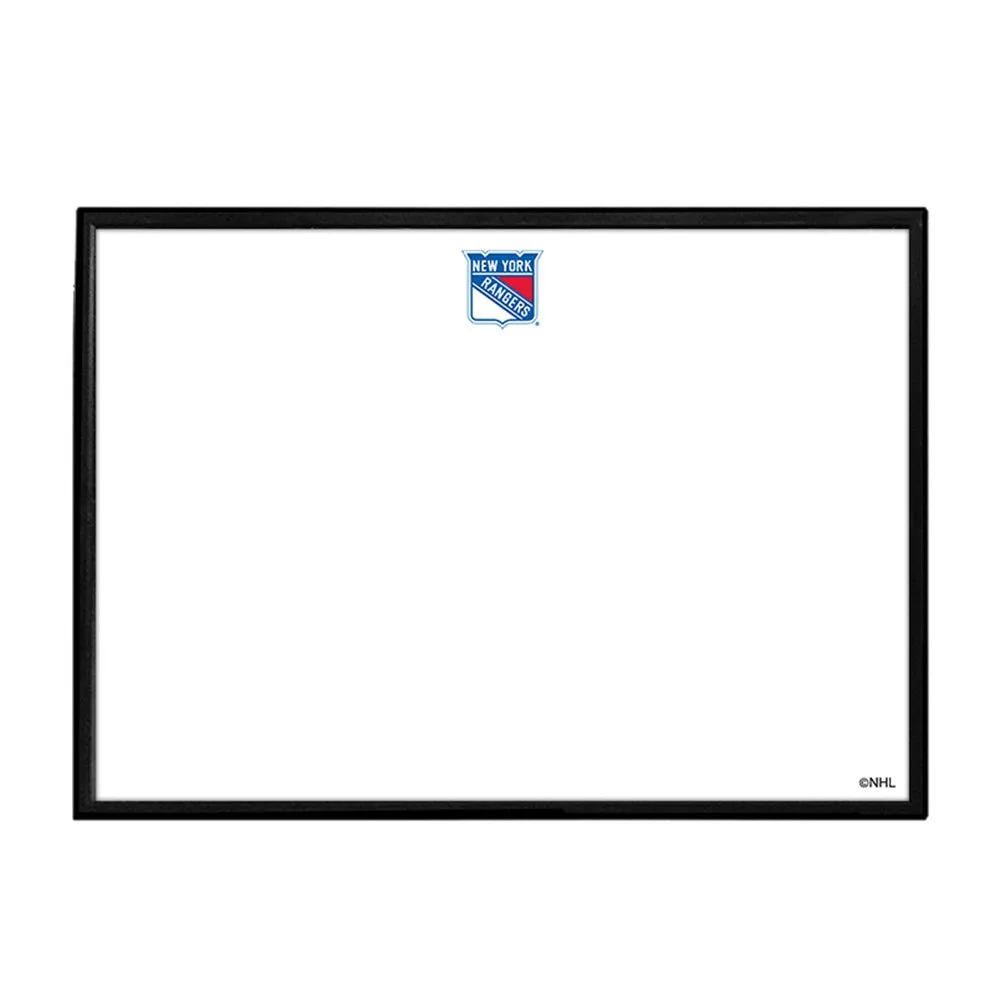 New York Rangers: Framed Dry Erase Board