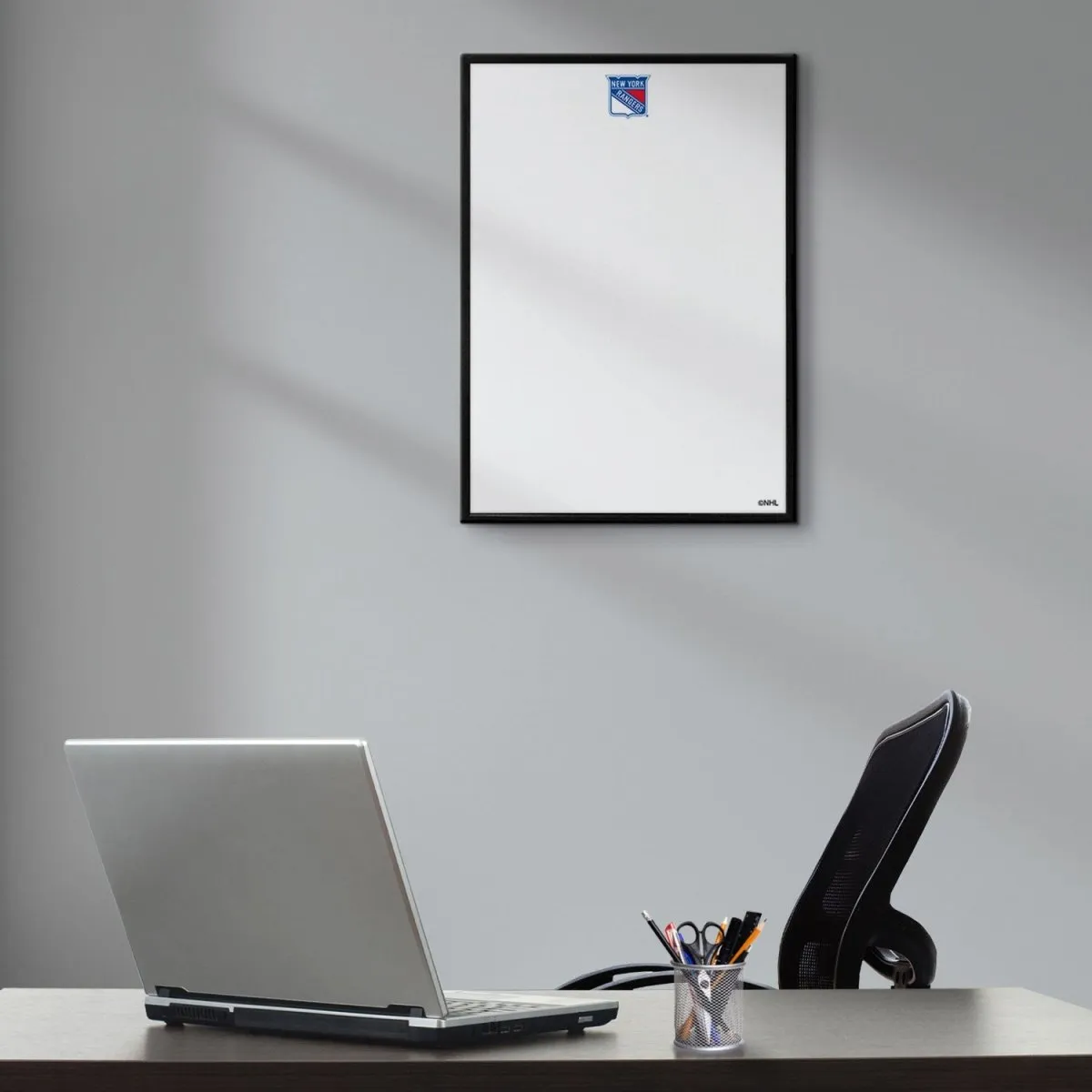 New York Rangers: Framed Dry Erase Board