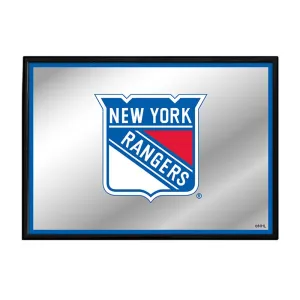 New York Rangers: Framed Mirrored Wall Sign