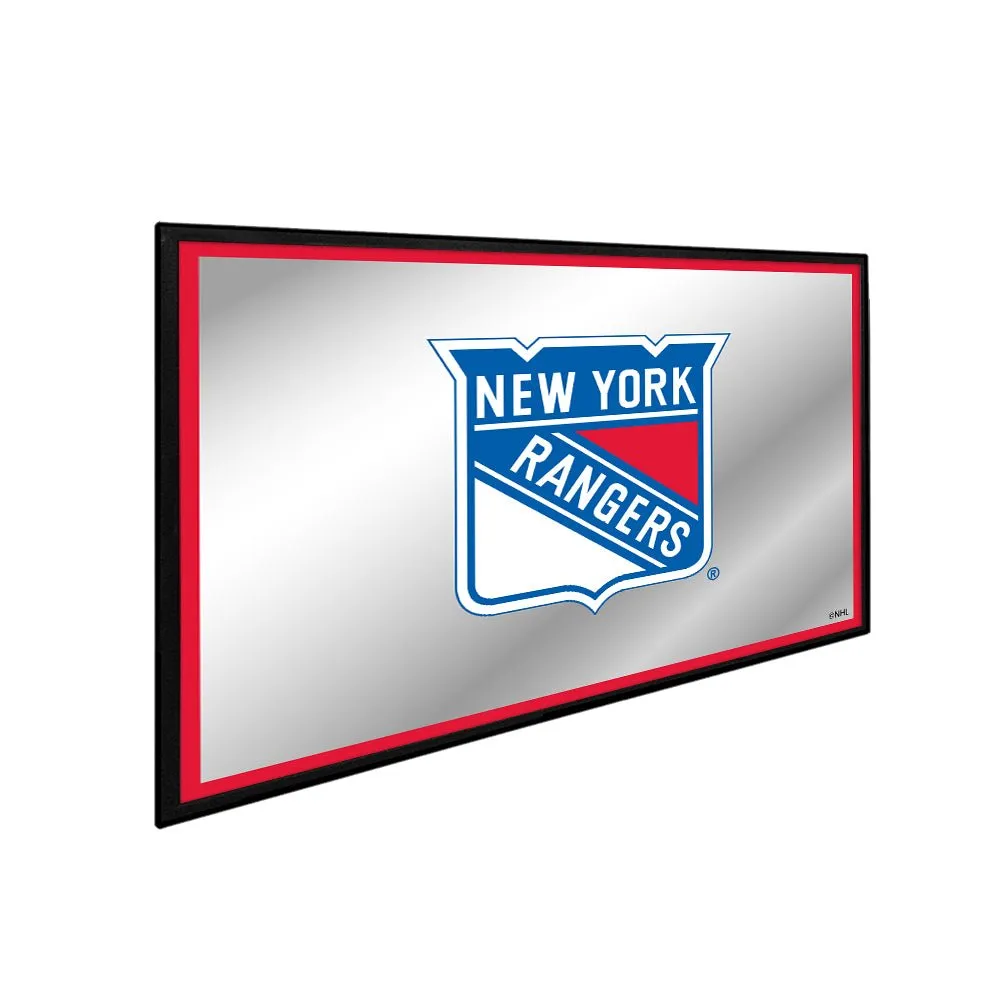 New York Rangers: Framed Mirrored Wall Sign