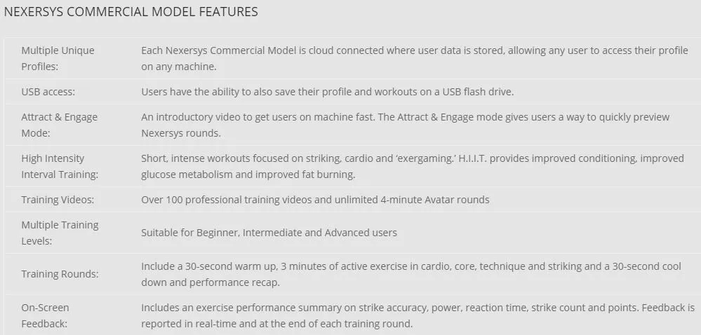 Nexersys Commercial NXS-C