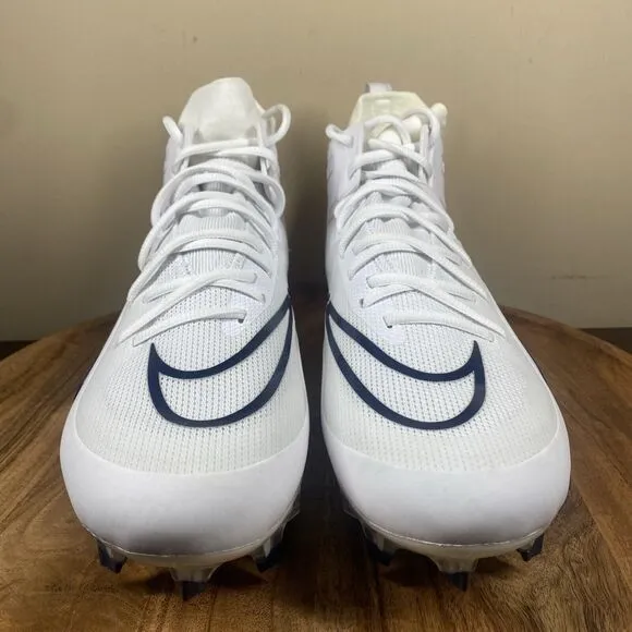 Nike Alpha Huarache 8 Elite LAX Mens White Size 13 Lacrosse Cleats