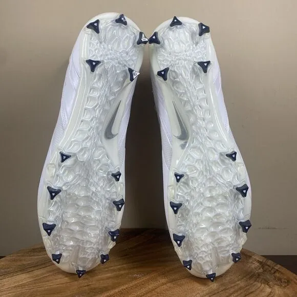 Nike Alpha Huarache 8 Elite LAX Mens White Size 13 Lacrosse Cleats