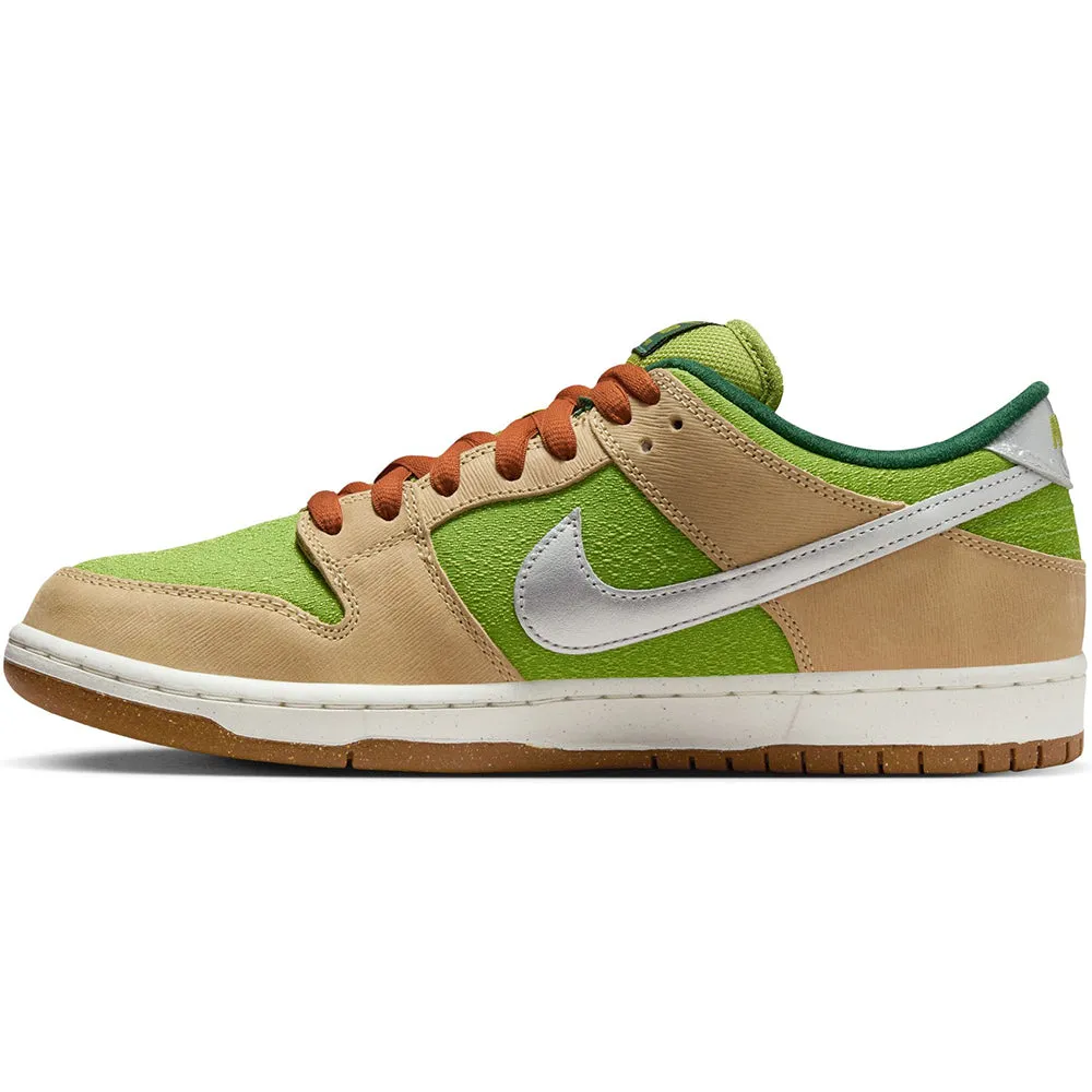 Nike SB Dunk Low Pro Shoes Sesame/Metallic Silver-Pear-Fir