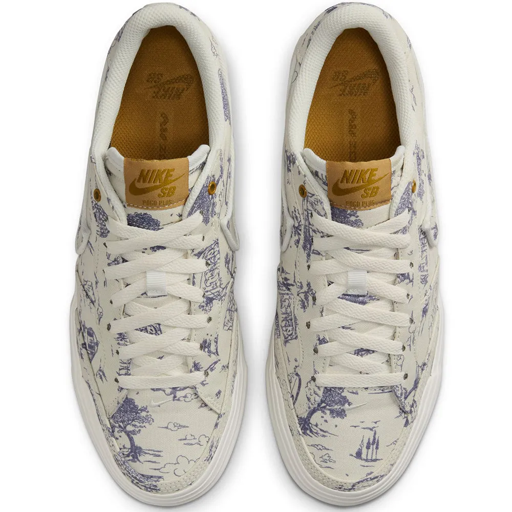 Nike SB Pogo Plus Premium Shoes Sail/Light Bone-Light Carbon-Bronzine
