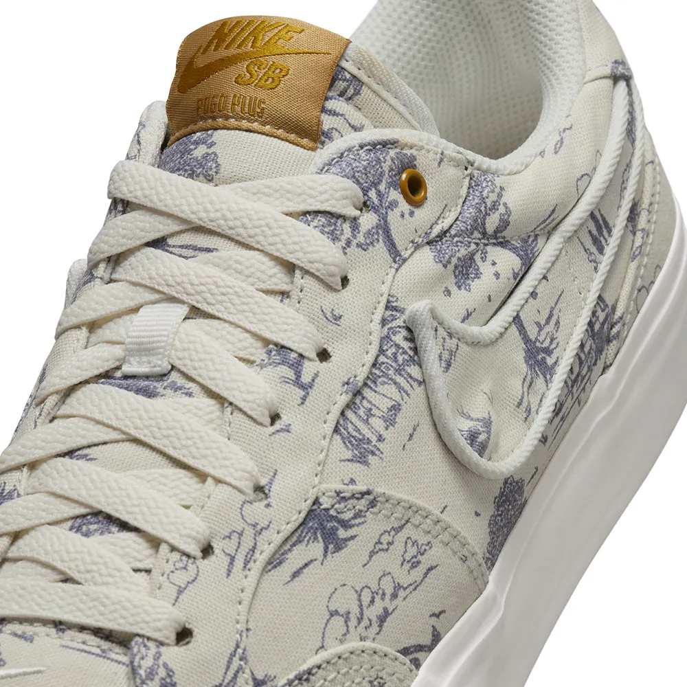 Nike SB Pogo Plus Premium Shoes Sail/Light Bone-Light Carbon-Bronzine
