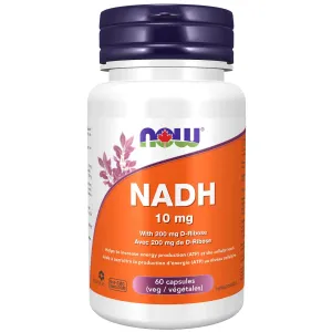 Now NADH 10mg 60 Veg Capsules