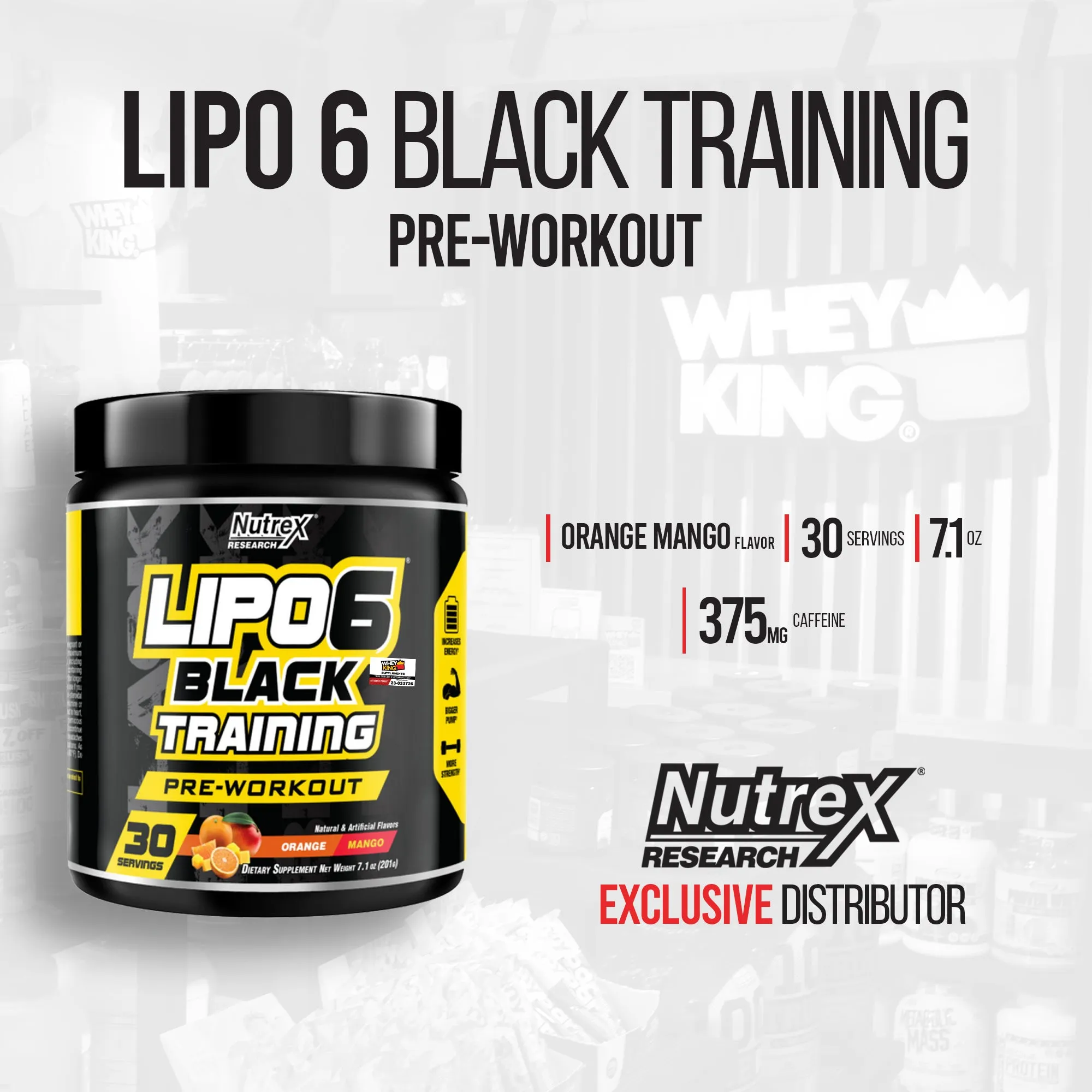 Nutrex - Lipo 6 Black Training
