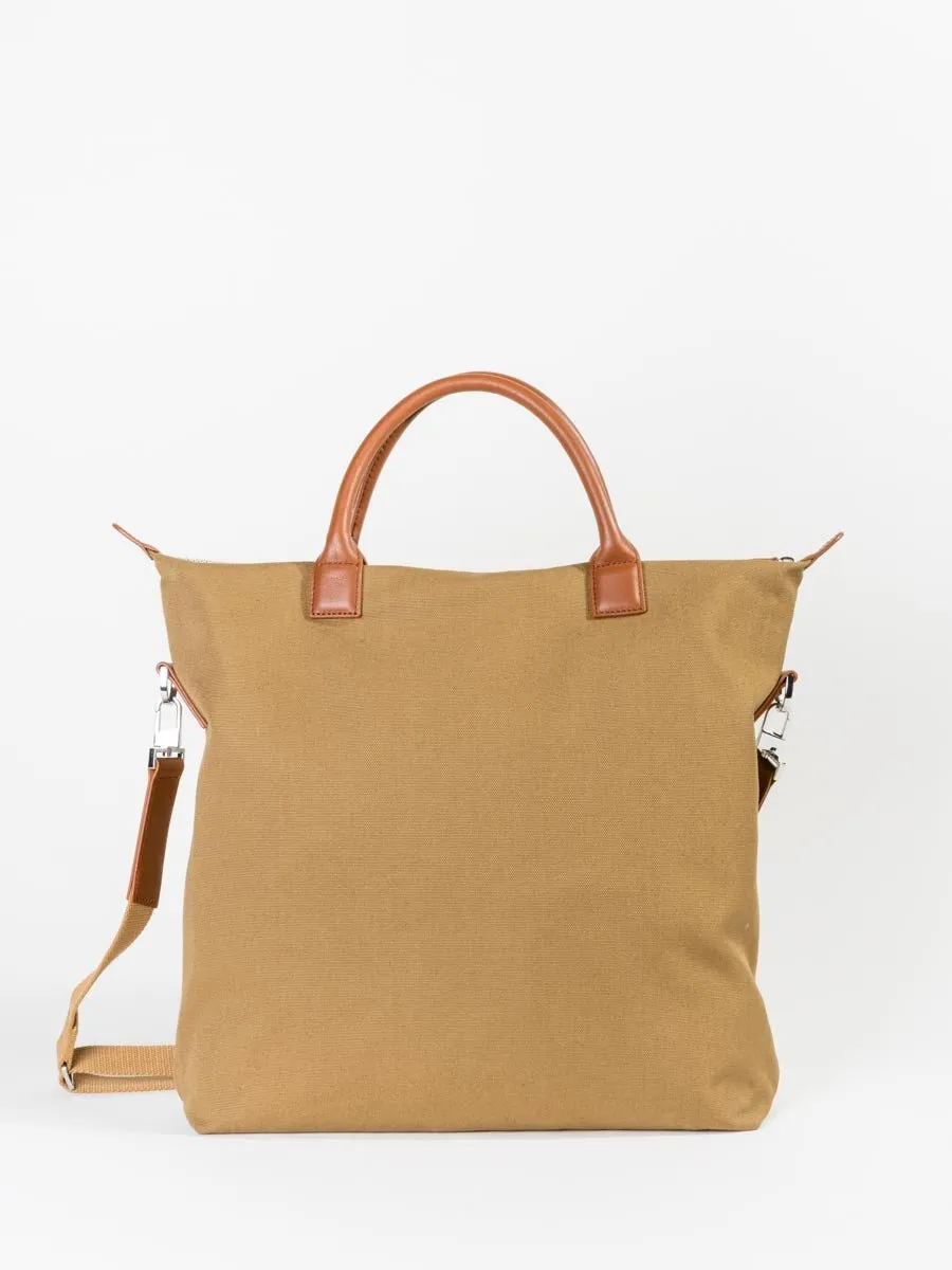o'hare tote - multi golden stripe cord
