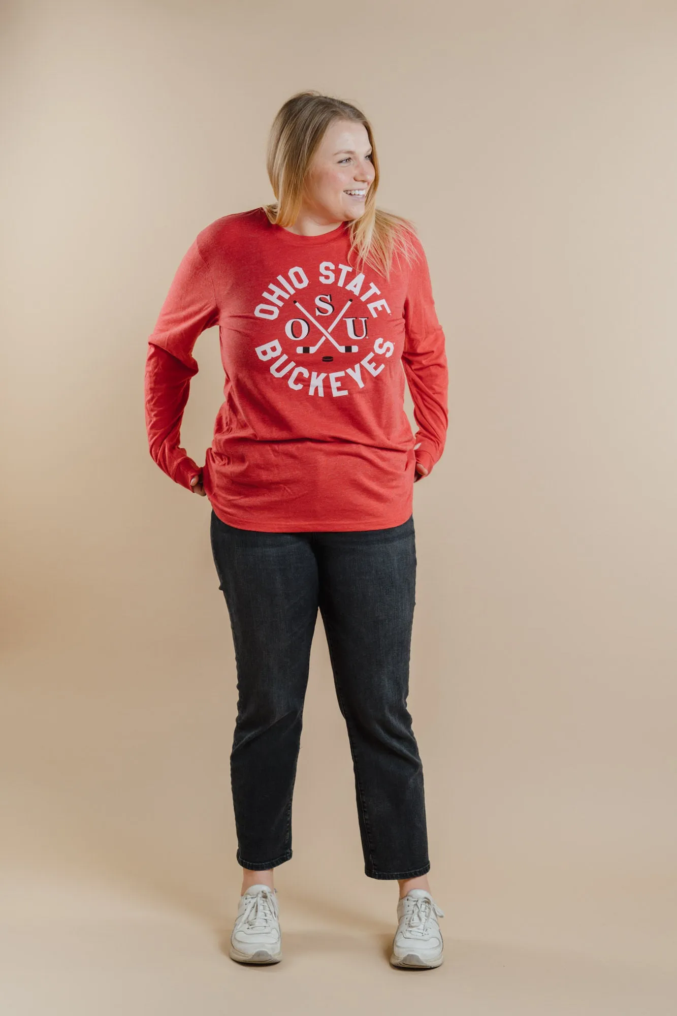 Ohio State Buckeyes Hockey Long Sleeve
