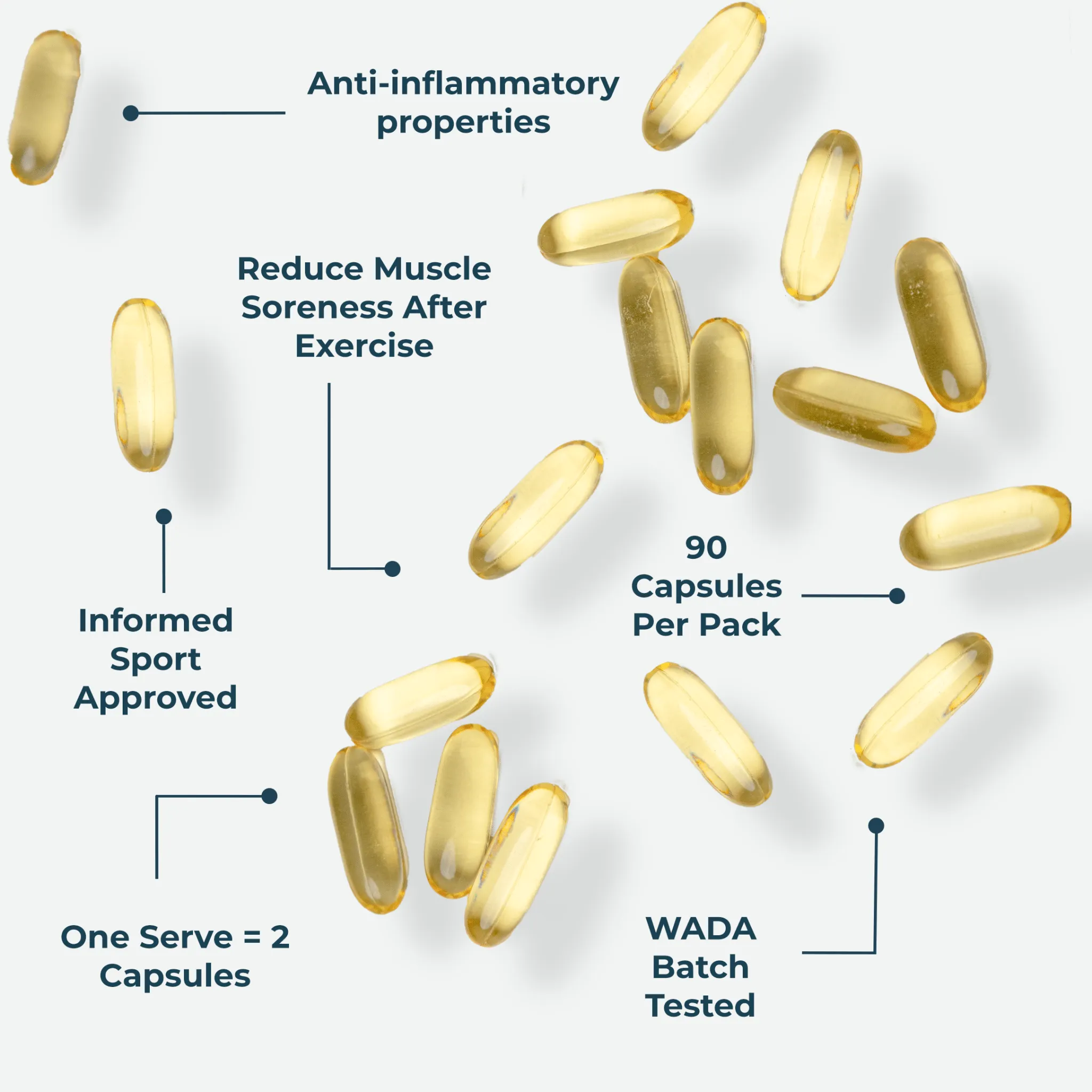 Omega-3 Fish Oil - 90 Capsules