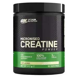 Optimum Nutrition Micronized Creatine Powder (Free ON SmartShake Shaker)