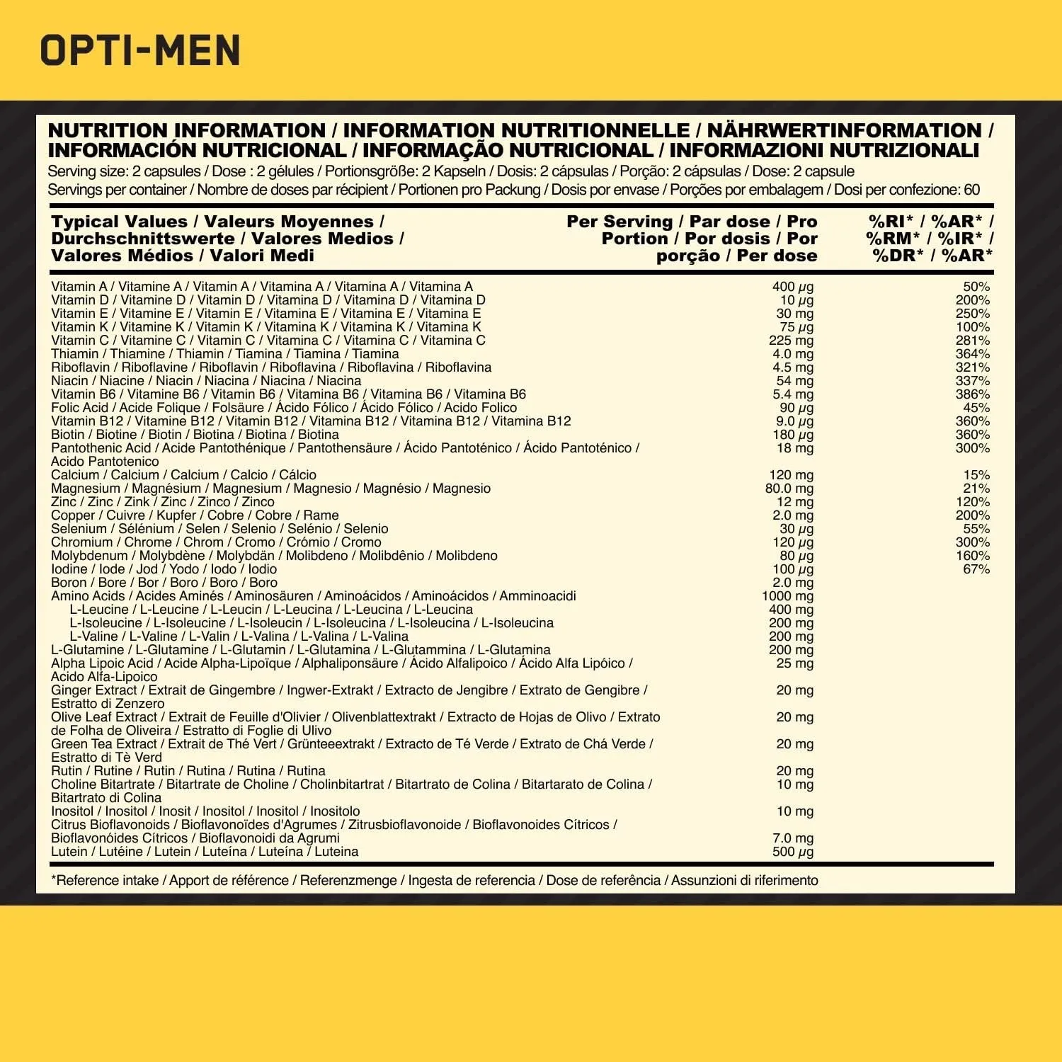 Optimum Nutrition Opti-Men - 90 Tablets