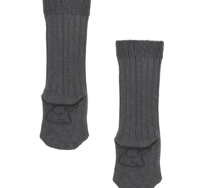 Organic Knee High Socks Grey