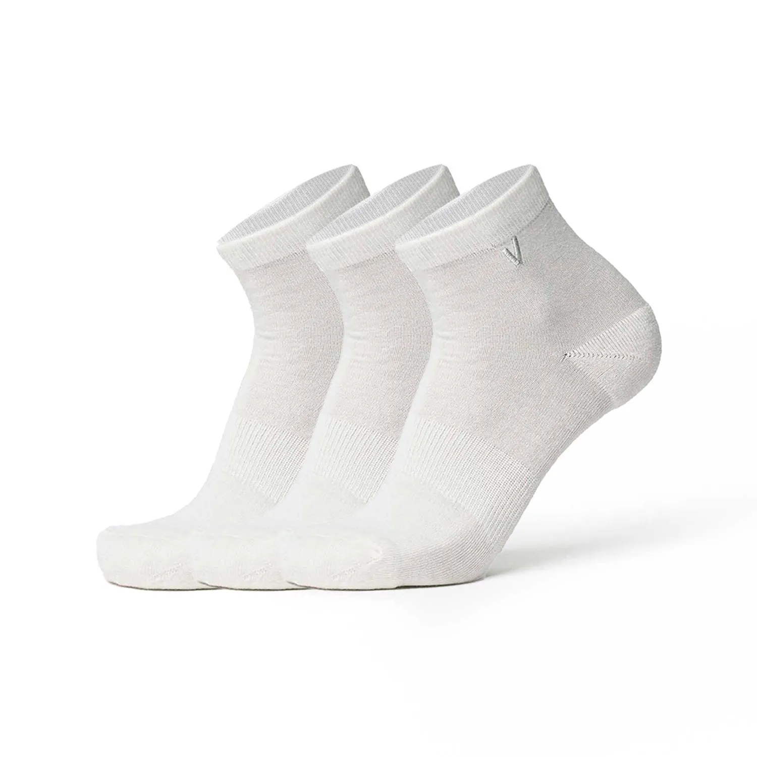 Pack 3 short socks merino