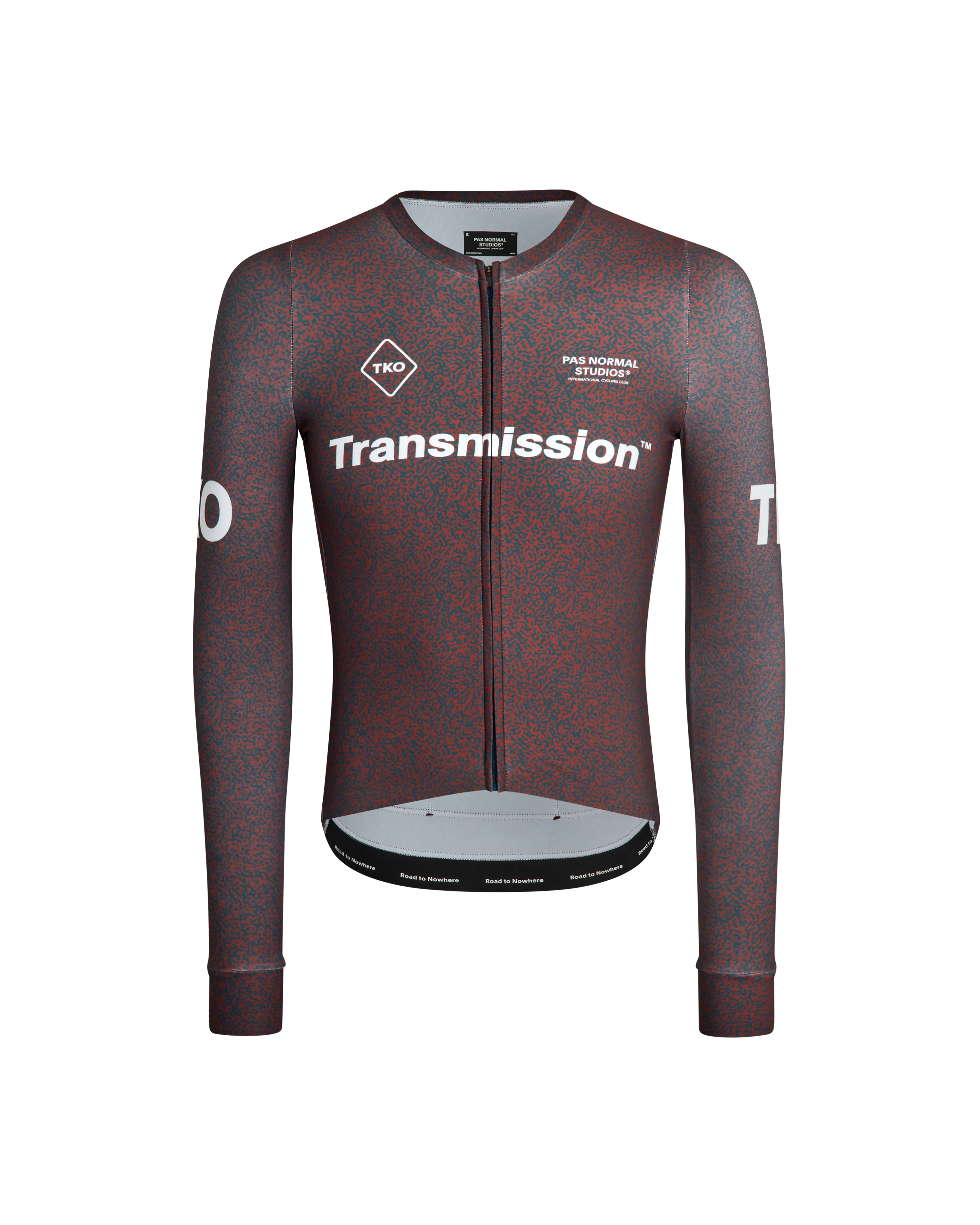 PAS NORMAL STUDIOS T.K.O. Mechanism Long Sleeve Jersey - Mahogany Transmission