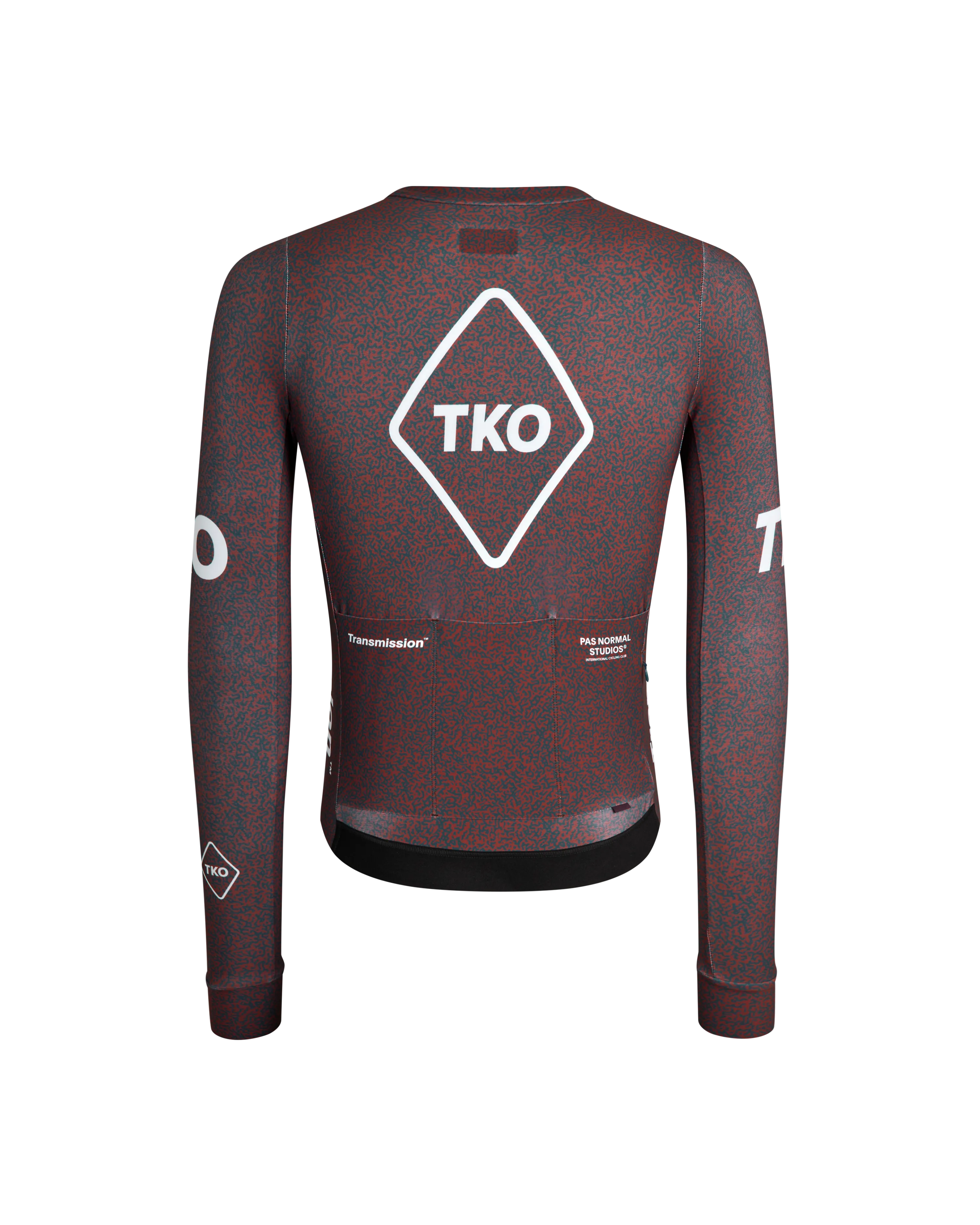 PAS NORMAL STUDIOS T.K.O. Mechanism Long Sleeve Jersey - Mahogany Transmission